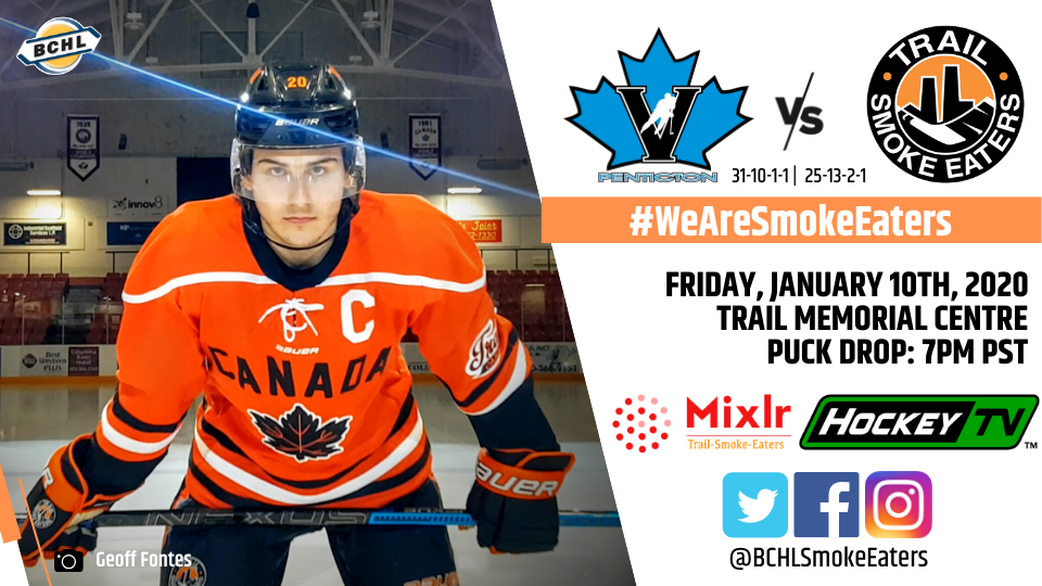 Game 18 Preview: Vees vs. Smoke Eaters