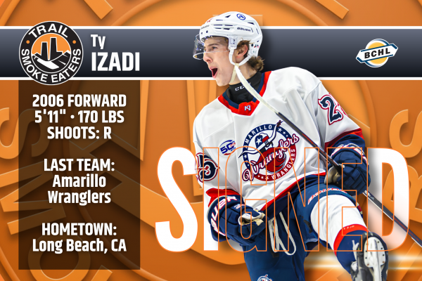 Smokies Add NAHL Forward Ty Izadi